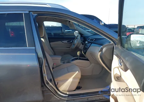 2015 Nissan Rogue Sv из США, поврежденный, VIN KNMAT2MT7FP558648